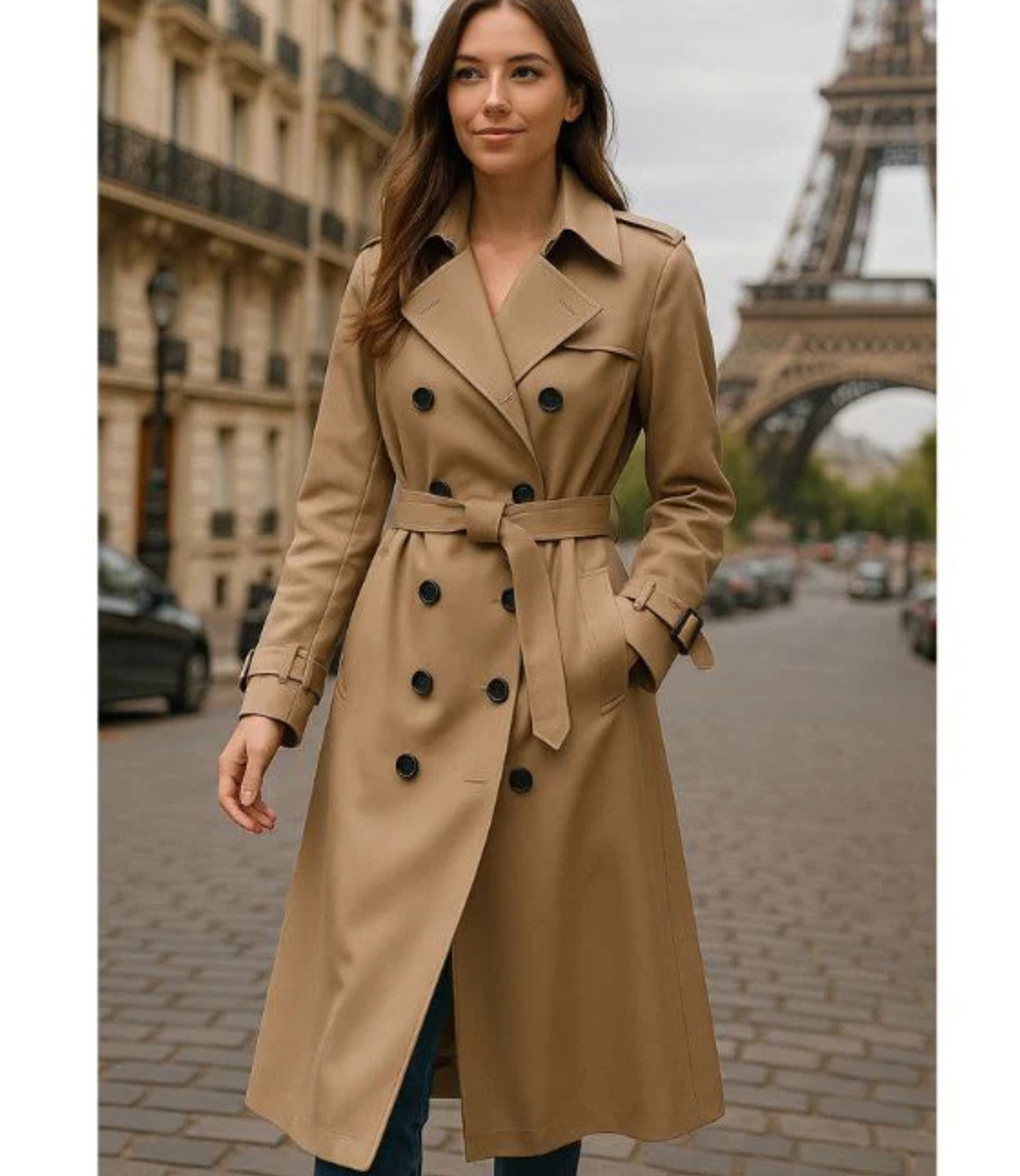 Clystie - Classic Trench Coat