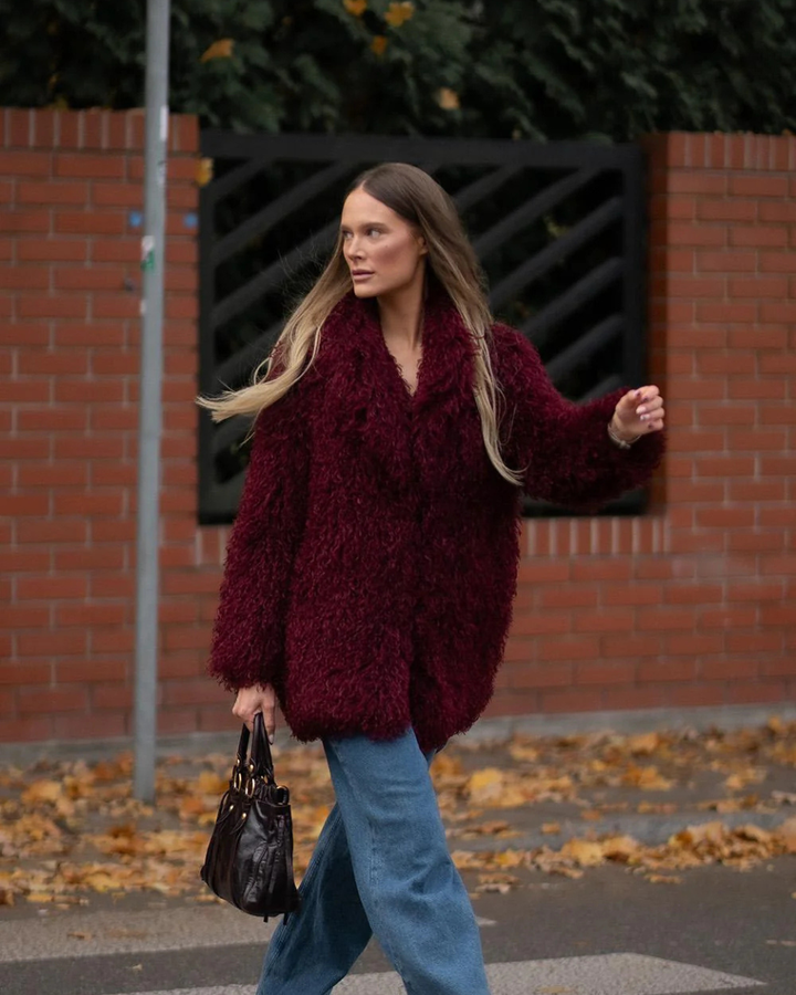 Barbara - Cozy Faux Fur Jacket