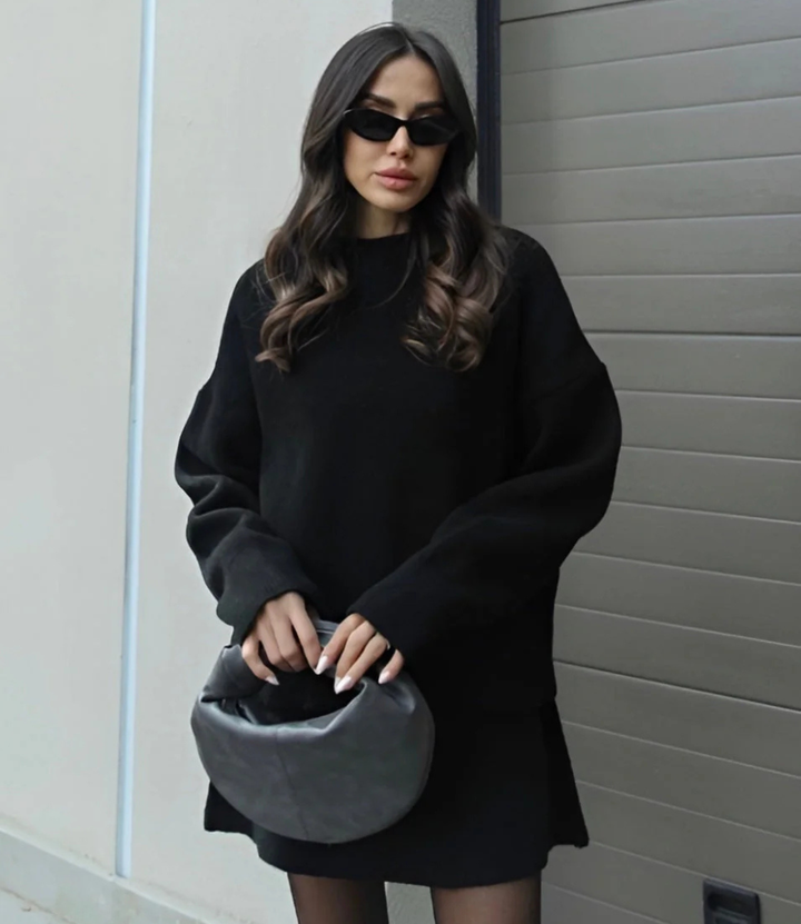 Eleanor - Classy Knit Sweater Set