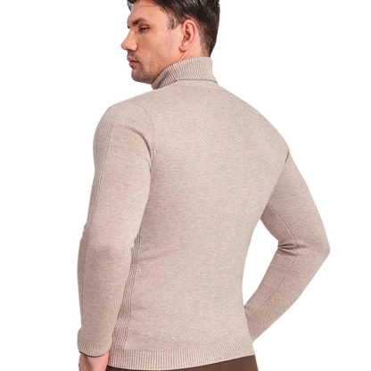 Abraham - Classic Knit Turtleneck Sweater