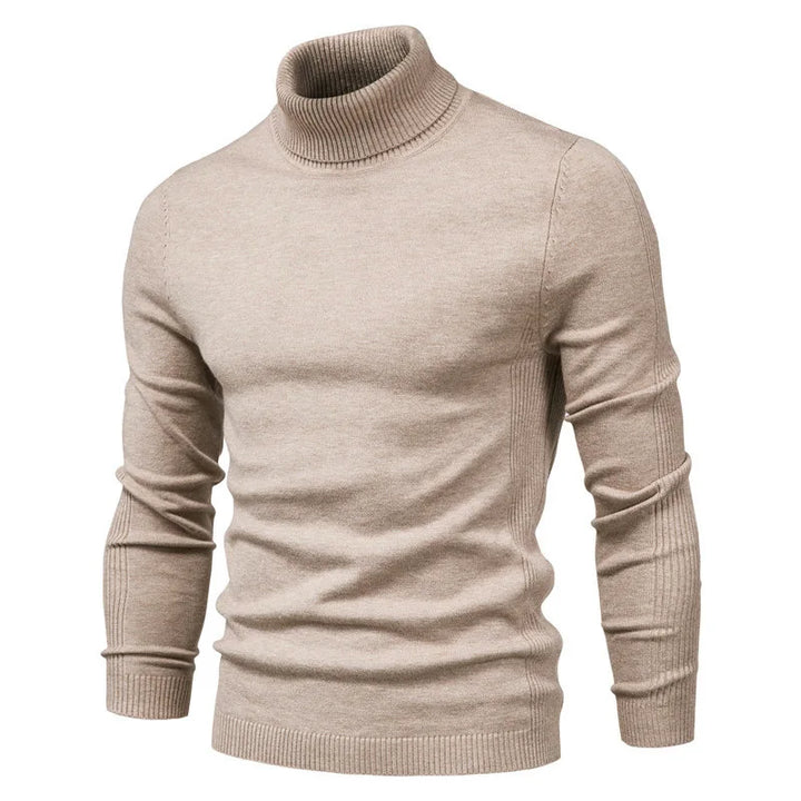 Abraham - Classic Knit Turtleneck Sweater