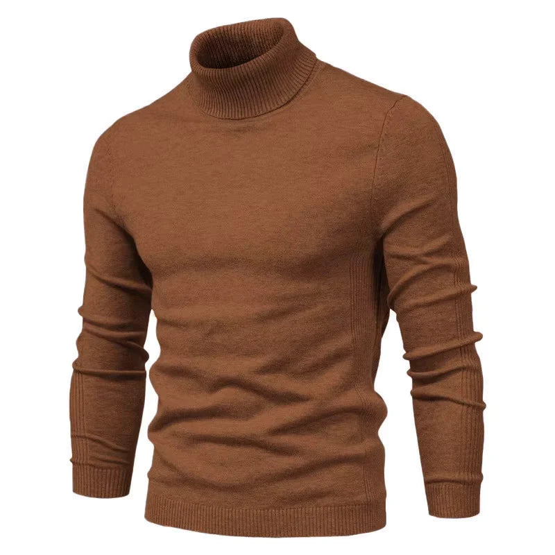 Abraham - Classic Knit Turtleneck Sweater