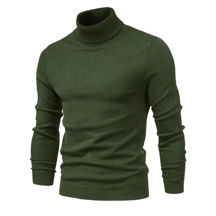 Abraham - Classic Knit Turtleneck Sweater