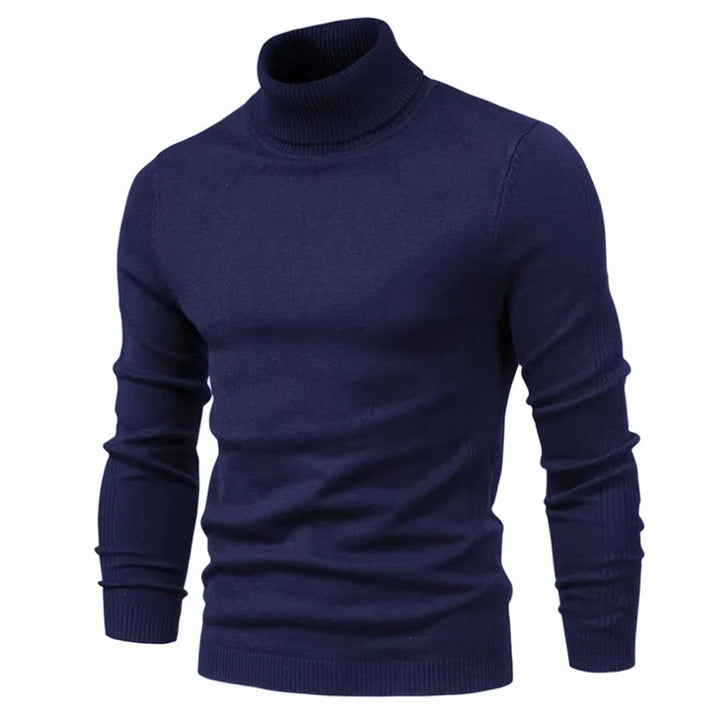 Abraham - Classic Knit Turtleneck Sweater