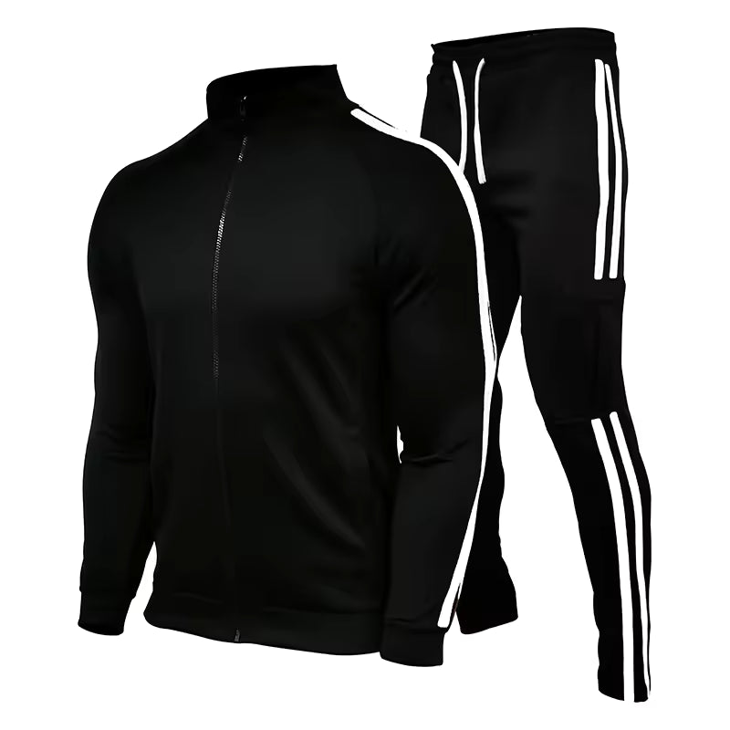 Christopher - Striped Sports Jogging Set for Men