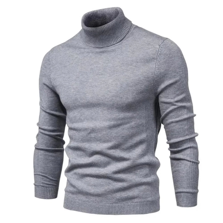 Abraham - Classic Knit Turtleneck Sweater