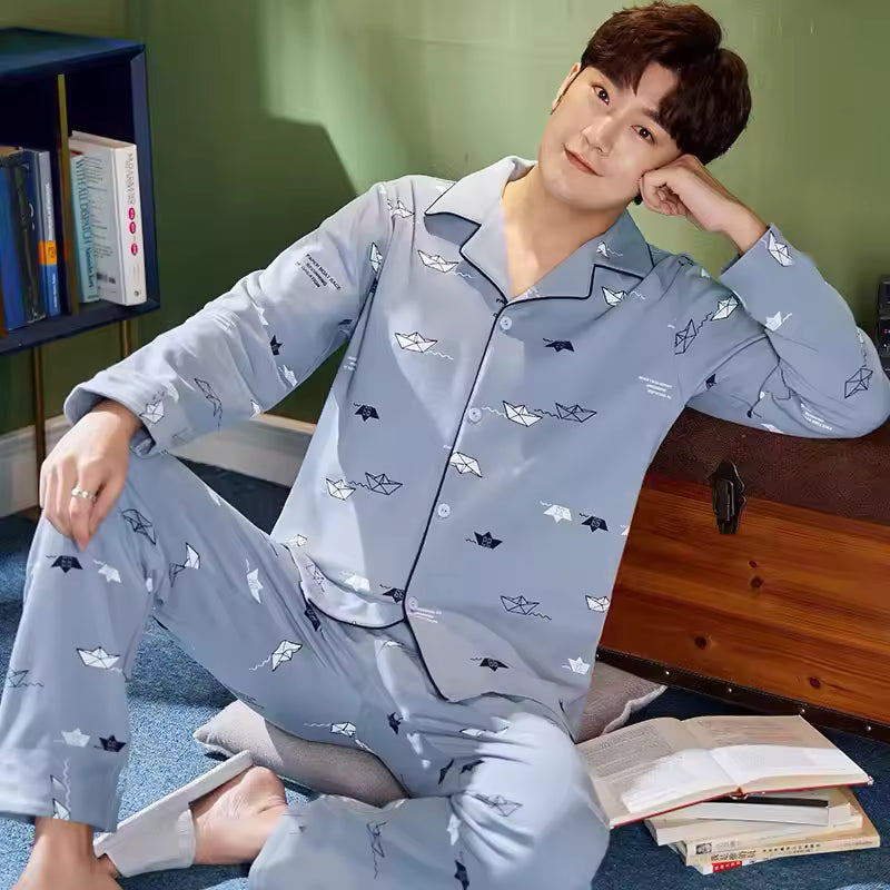Charles - Comfortable Men's Sleepwear Set