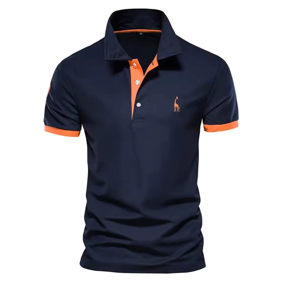 Adam - Men's Short Sleeve Polo Shirt