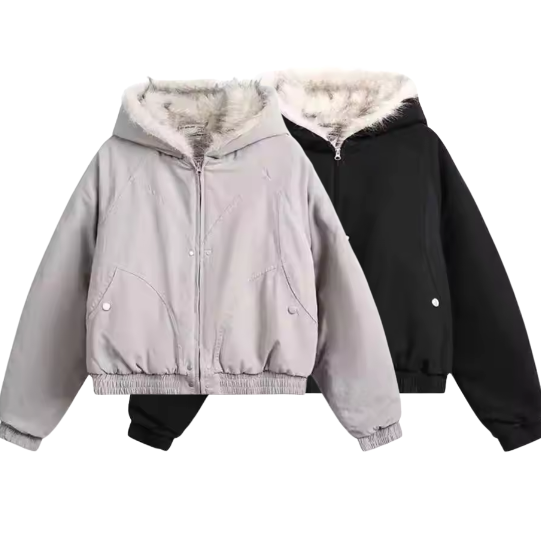 Amanda - Elegant Fur Jacket