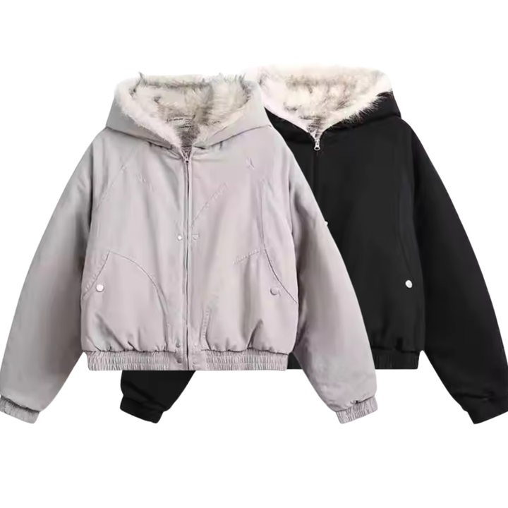 Amanda - Elegant Fur Jacket