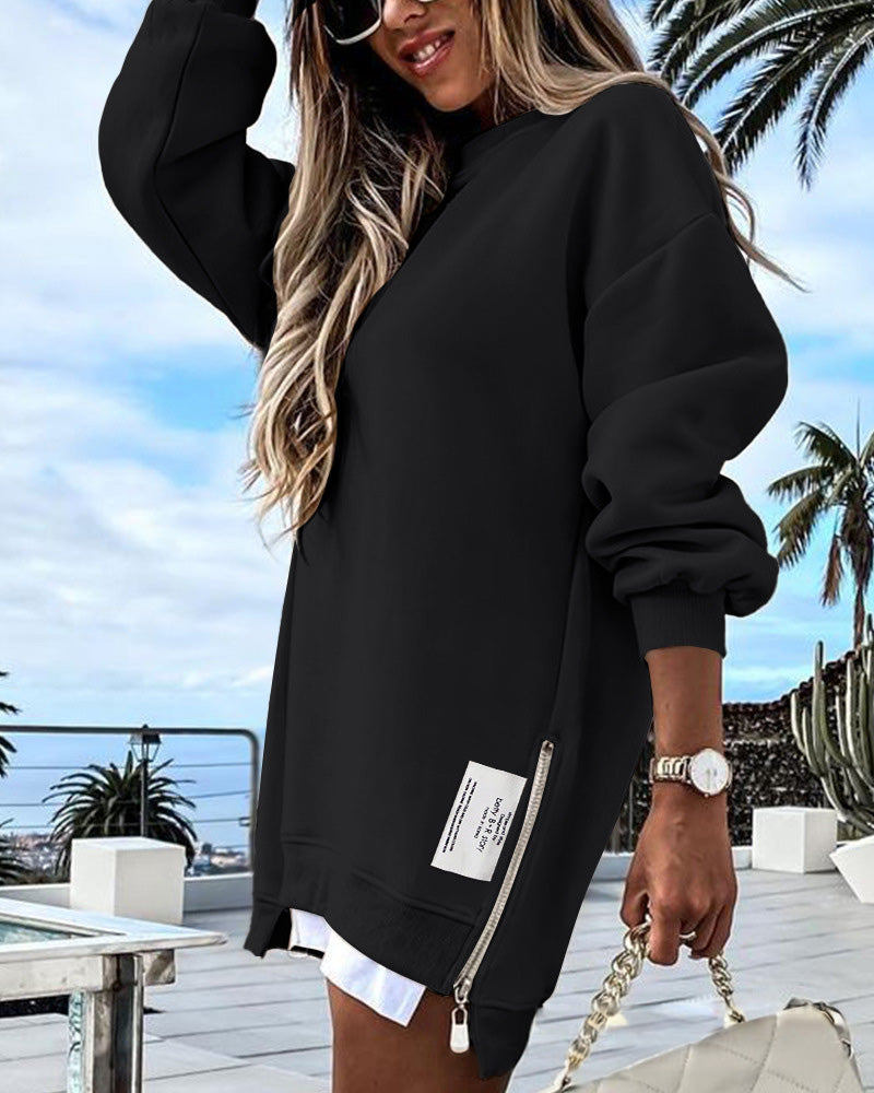 Elara - Stylish Zipper Sweatshirt