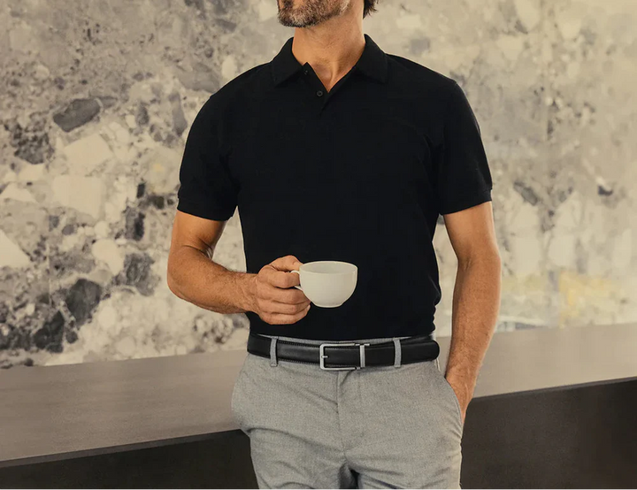 Clarke- Adjustable Leather Belt