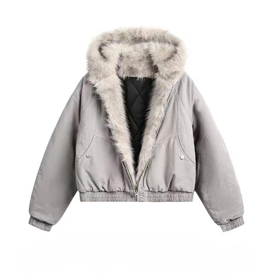 Amanda - Elegant Fur Jacket