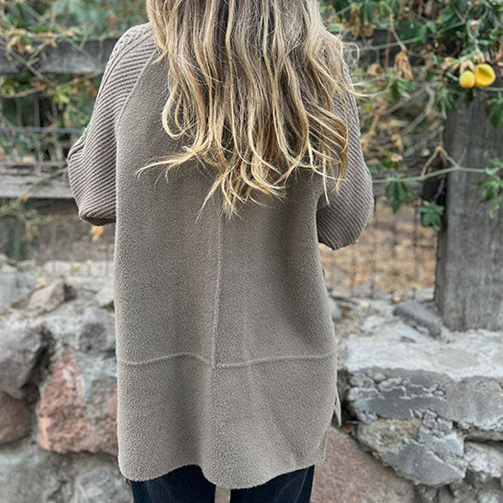 Diana - Knit Double-Breasted Coat